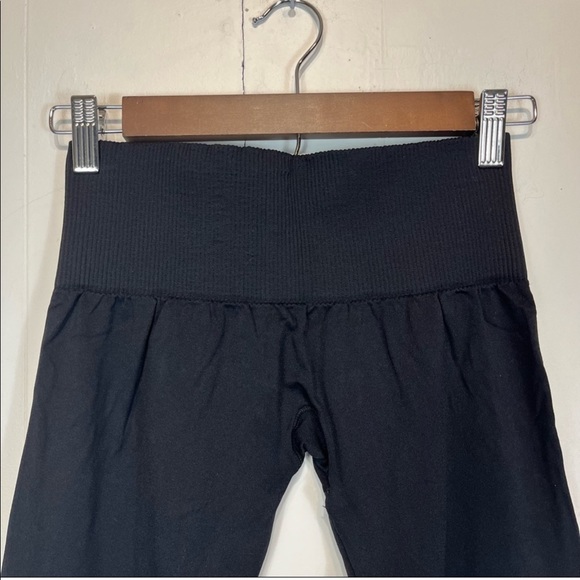 FP Movement Anthropologie On Tour Black Lace Up Leggings XS/S - Picture 6 of 7